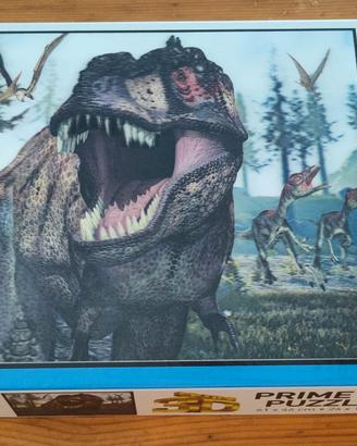 Prime 3D Puzzle 61x46 Tyrannosaurus Rex 500 pezzi