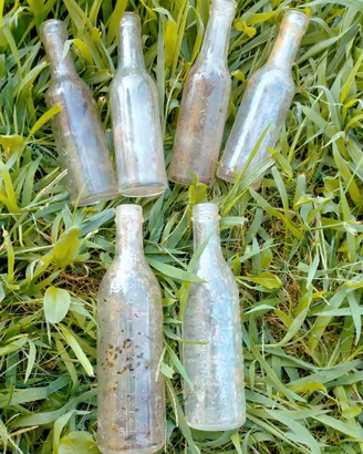 Bottiglie ww1 da scavo