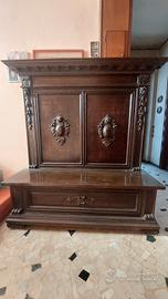 cassapanca in legno 