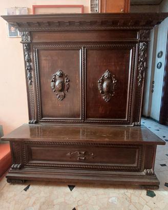 cassapanca in legno 