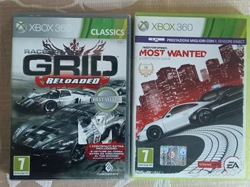 Grid Reloaded e MostWanted per Xbox360