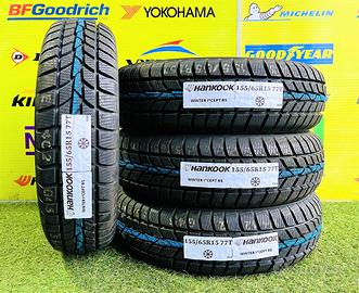 X4: Invernali 155/65R15 77T -HANKOOK- al 100%