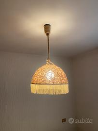 1 lampadario 2 lampade