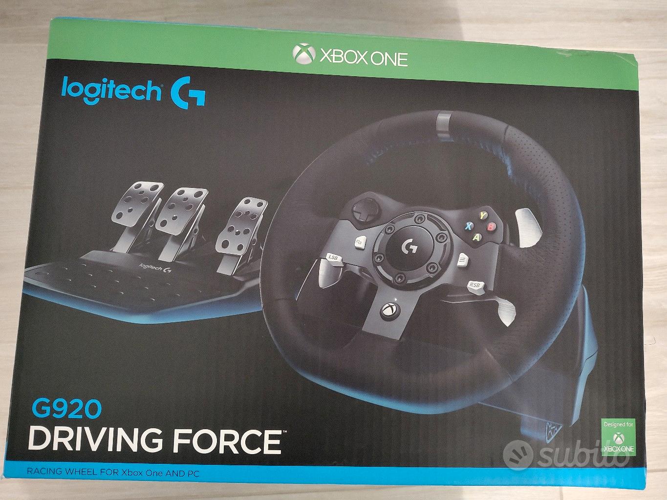 Volante logitech G920 PC e XBOX + cambio manuale - Console e Videogiochi In  vendita a Roma