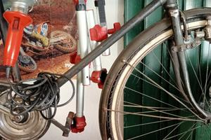 Porta bici camper garage