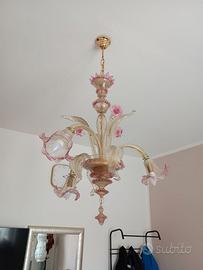 Lampadario/candelabro vetro zona VERONA