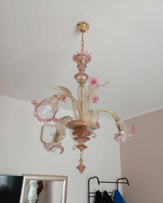 Lampadario/candelabro vetro zona VERONA