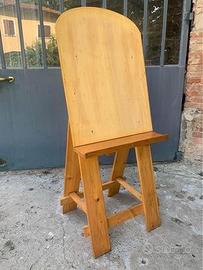 Cavalletto espositore in legno