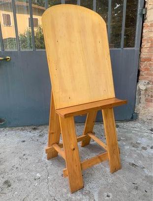 Cavalletto espositore in legno