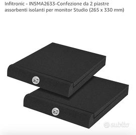 Supporti fono isolanti per diffusori da 6”.