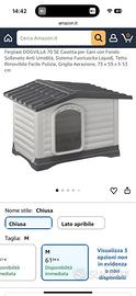 Cuccia per cani Ferplast Dogvilla 70 SE taglia M