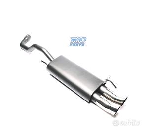 SILENZIATORE DI SCARICO PER VOLKSWAGEN VW POLO 199