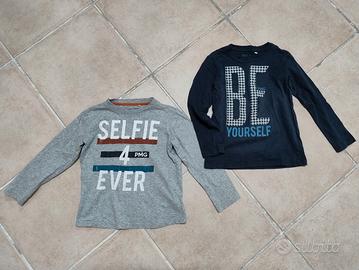 Set 2 Maglie Maniche Lunghe Primigi - 5 anni 