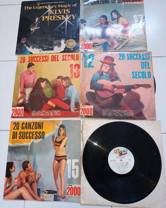 Lotto 6 Vinili Grandi Successi Elvis Presley 
