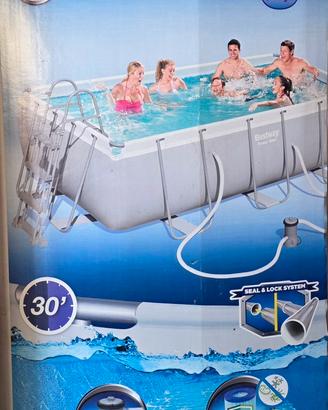 Piscina Bestway 4x2 + accessori vari