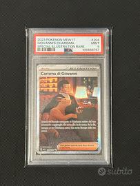 pokemon Carisma di Giovanni PSA 9 italiano