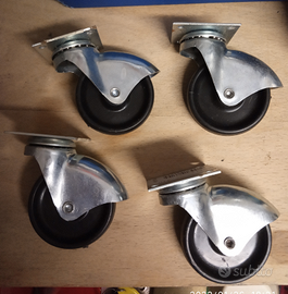 Ruote per mobili/carrelli