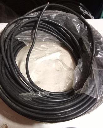 Cavo elettrico da 10 mm2 nero 48 m circa