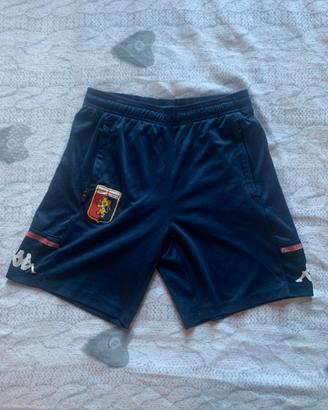 Short De Football Lotto Genoa 1893, Match Worn, Numéro 10, Taille M, Occasion