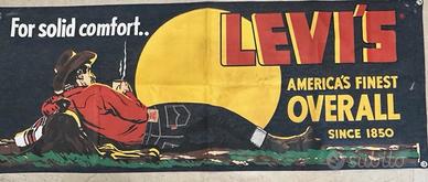 Poster denim levi’s america’s finest overall