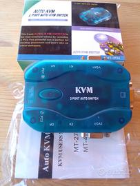 ComputerAuto Mix Switch 2 Porte VGA 