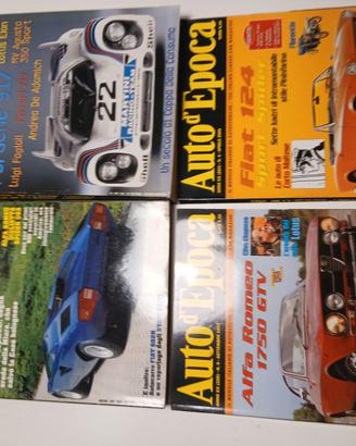 11 numeri vari rivista Auto d'Epoca