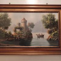 quadro olio su tela di g.baldini