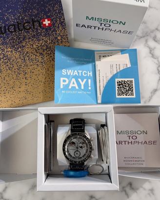 Swatch Mission to Earthphase Bioceramic MoonSwatch