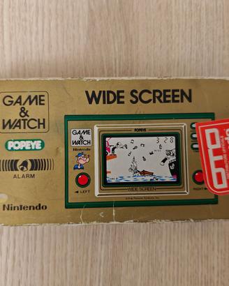 Game&Watch Nintendo WideScreen Popeye