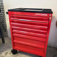 Carrello da officina 7 cassetti, 337 pz