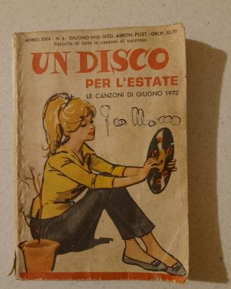 Un disco per  l'estate 1972