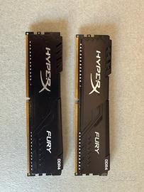 RAM HYPERX FURY 16 GB