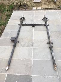 Ferro battuto decorativo per pozzo