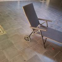 2 lettini da giardino