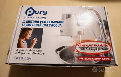 Sistema di ultrafiltrazione d'acqua