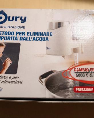 Sistema di ultrafiltrazione d'acqua