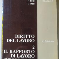 diritto del lavoro 2 rapporto lavoro subordinato