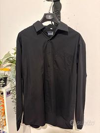 Camicia nera Isacco taglia XL - Manica lunga