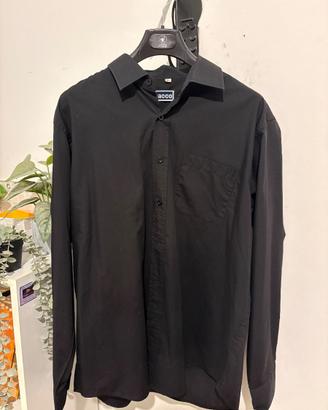 Camicia nera Isacco taglia XL - Manica lunga