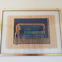 Papiro originale Egiziano dipinto a mano