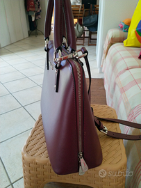 Borsa donna Armani jeans bordeaux