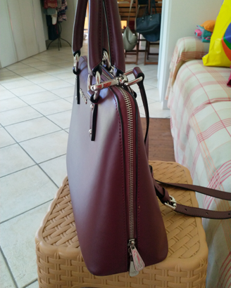 Borsa donna Armani jeans bordeaux