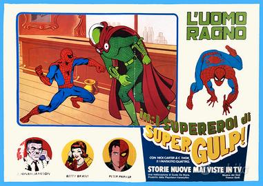 Locandina I Supereroi di Supergulp - L'Uomo-Ragno