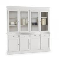 Credenza quattro porte in arte povera