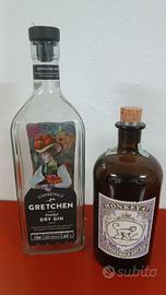 BOTTIGLIE GIN GRETCHEN e MONKEY 47