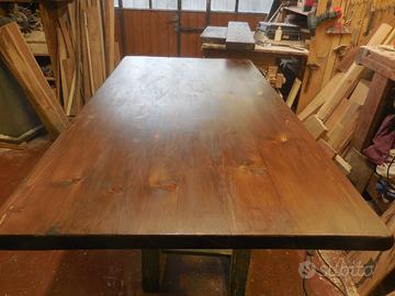 Piano per Tavolo in legno lucido noce - Arredamento e Casalinghi In vendita  a Como