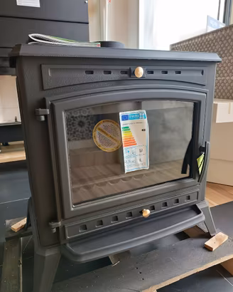 STUFA A LEGNA SERAPHINE RTC 12 KW CAMINETTI MONTEG