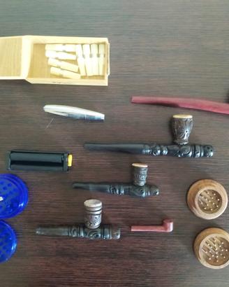 Set Pipe e Trincia Tabacco