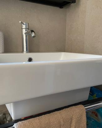 Lavabo in ceramica CATALANO 50x50 con ribonetto
