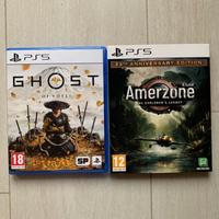 Ps5 giochi Ghost of yotei + Amerzone bundle